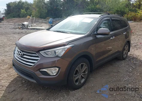 2013 Hyundai Santa Fe Gls from USA, damaged, VIN KM8SM4HF9DU025549